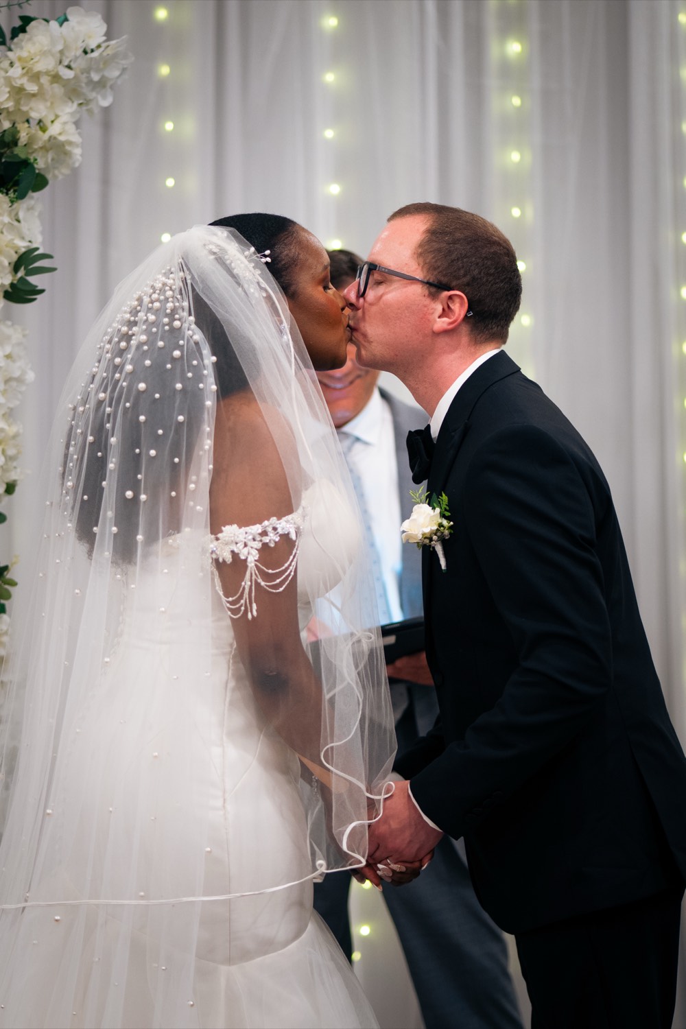Candid moment during the ceremony