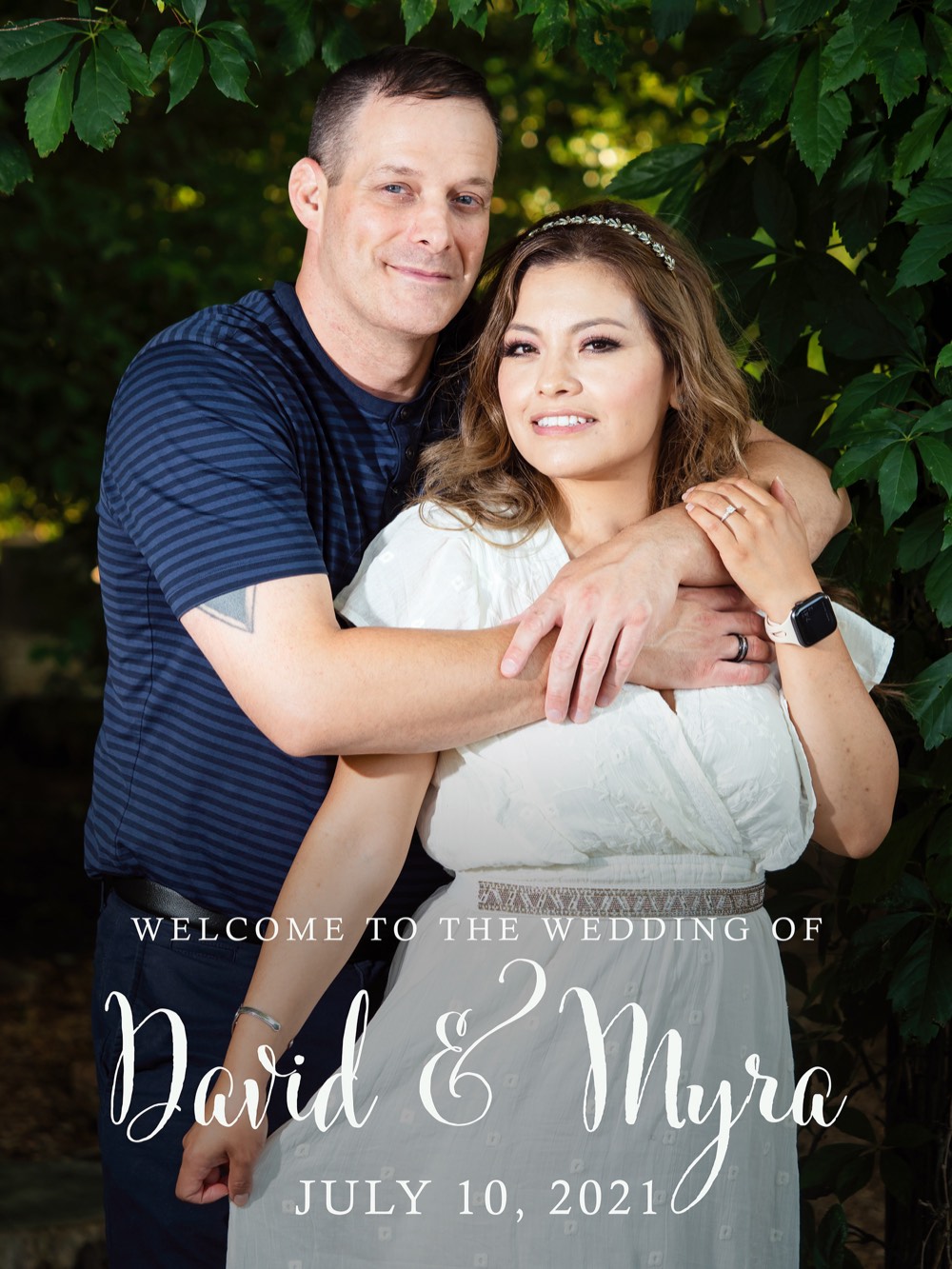 Engagement portrait of the couple